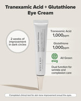 mary&may eye cream Tranexamic Acid + Glutathione